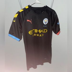 Puma Manchester City away 2019-20 jersey. Size: men’s small.